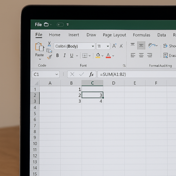 Excel formula not working