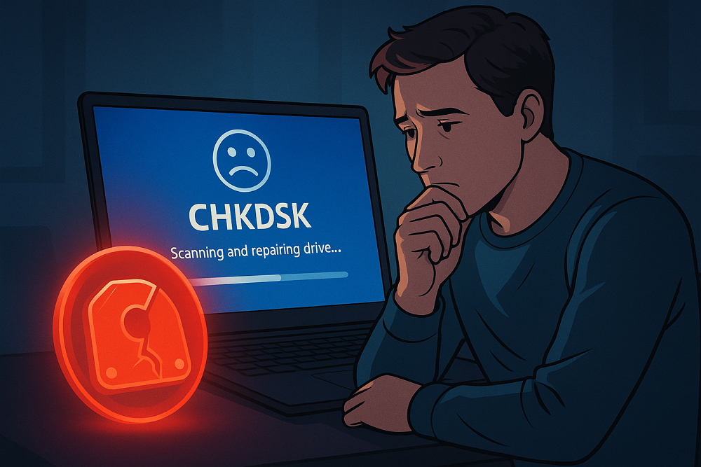 Run CHKDSK from Boot in Windows 11